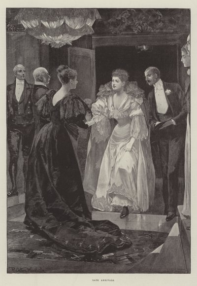 Késői érkezések alkotó: Richard Caton Woodville junior