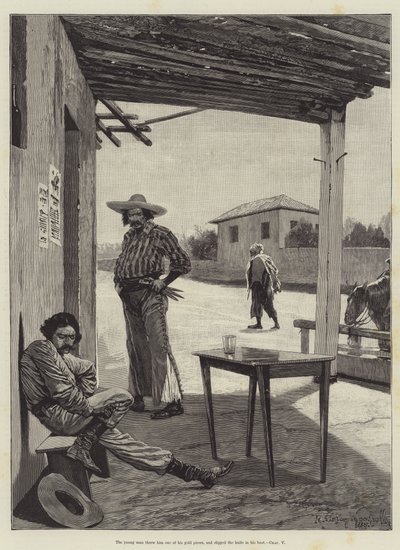 Maruja, szerző: Bret Harte alkotó: Richard Caton Woodville junior