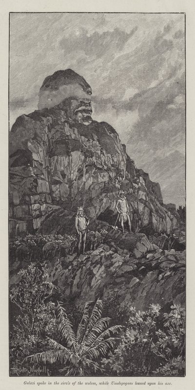 Nada, a liliom, szerző: H Rider Haggard alkotó: Richard Caton Woodville junior