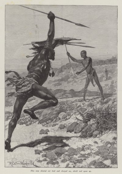 Nada, a liliom, szerző: H Rider Haggard alkotó: Richard Caton Woodville junior