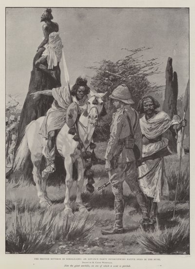 A Brit Reverse Szomáliföldön, egy Advance Party interjút készít a Native Spies in the Bush-ban alkotó: Richard Caton Woodville junior