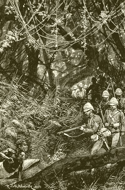 A menetelés a Coomassie-ba alkotó: Richard Caton Woodville junior
