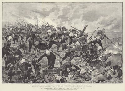 A transzvaáli háború, a Majuba Hill-i csata alkotó: Richard Caton Woodville junior