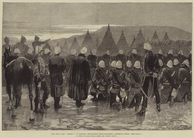 A zulu háború, készenlétben! Newdigate tábornok főhadiszállásán, Landman