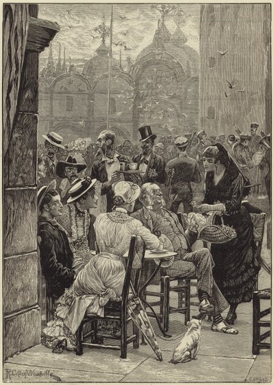 A turista Velencében alkotó: Richard Caton Woodville junior