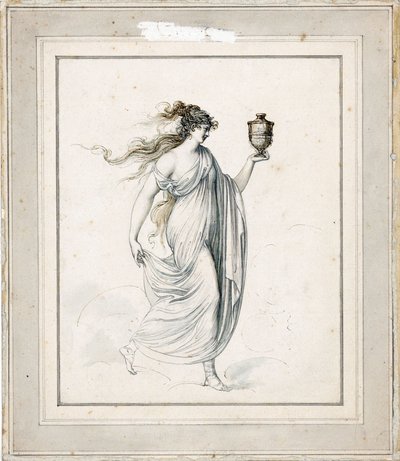Lady Emma Hamilton portréja alkotó: Richard Cosway