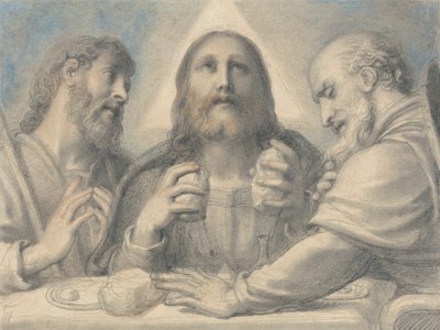 Vacsora Emmausban alkotó: Richard Cosway