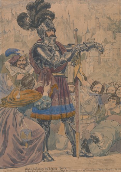 Vázlat a szenvedélyekhez: Büszkeség alkotó: Richard Dadd