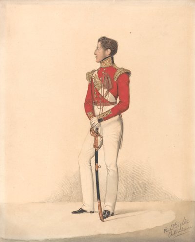 Lord Henry Charles Capel Somerset, 5. könnyű gyalogság – Cheltenham alkotó: Richard Dighton