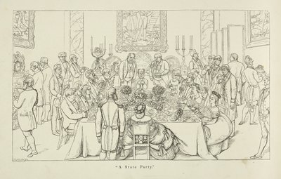 Részes Állam. Nagy társadalmi esemény nagyszerű környezetben. alkotó: Richard Doyle