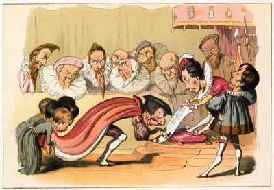 VI. Edward király oklevelet ad alkotó: Richard Doyle