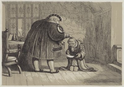 Az utánpótlás növelése VIII. Henrik (akvatinta) uralkodása alatt alkotó: Richard Doyle