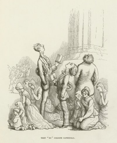 Ők csinálják a kölni katedrálist alkotó: Richard Doyle