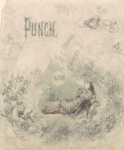 Címlap: Punch, vol. VIII alkotó: Richard Doyle