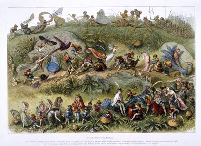 Az elf-király diadalmenete alkotó: Richard Doyle