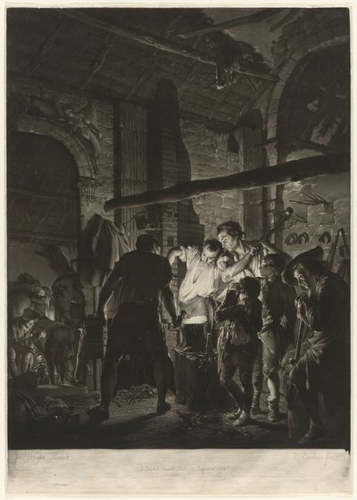 Egy kovácsműhely alkotó: Richard Earlom