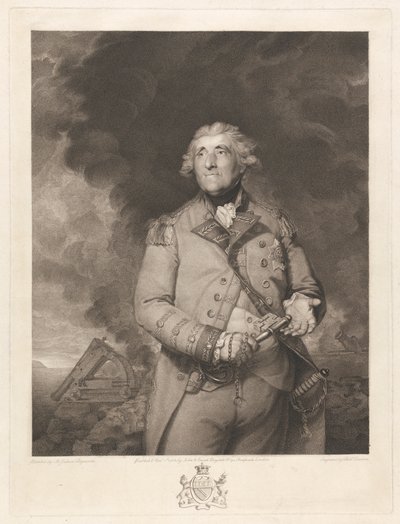 George Augustus Elliot Lord Heathfield alkotó: Richard Earlom
