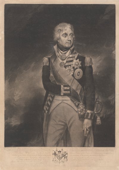 Horatio Nelson, Nelson vikomt alkotó: Richard Earlom