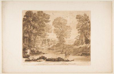 Táj Ámorral és pszichével, 1776. alkotó: Richard Earlom