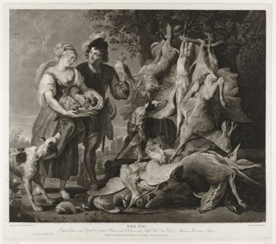 Peter Paul Rubens és felesége portréja A ábra (cím az objektumon) alkotó: Richard Earlom