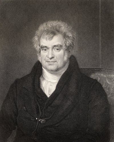 William Jay, W. Holl metszete, a „The National Portrait Gallery, Volume IV”, 1820 körül megjelent (litho) alkotó: Richard Evans