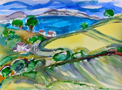 Port Costa áttekintése, 2018 alkotó: Richard Fox
