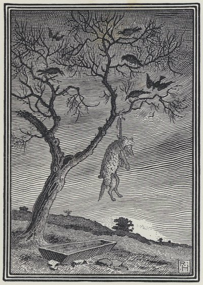 A farkas bárányruhában (metszet) alkotó: Richard Heighway