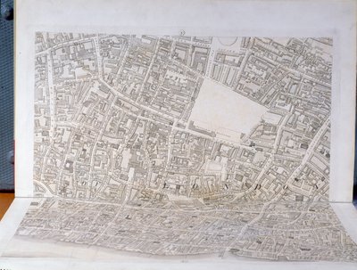 London City terve, közzétéve 1813-ban (lásd: 247354-247356) alkotó: Richard Horwood