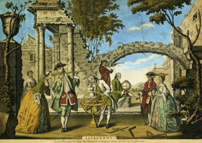 Csillagászat, kocsma. szerző: Robert Sayer (fl.1750-80) c.1750 (akvatinta) alkotó: Richard Houston