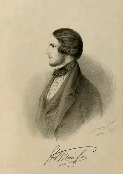 George Barrington, 1847. alkotó: Richard James Lane