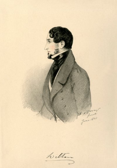 Wilton grófja, 1841. alkotó: Richard James Lane