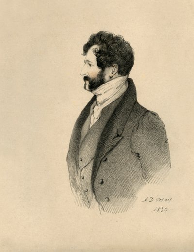 A tisztelt Lincoln Stanhope, 1836. alkotó: Richard James Lane