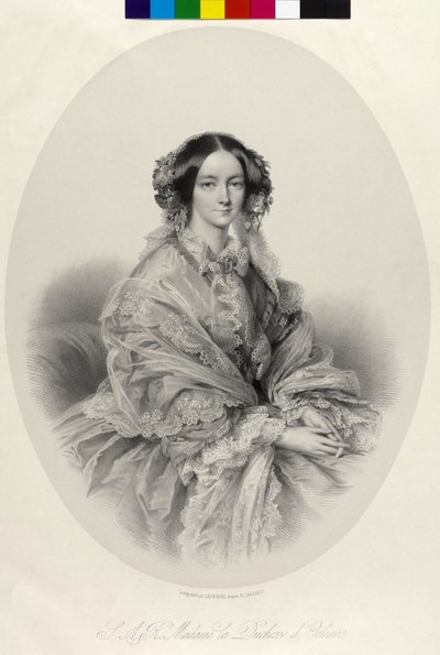Helen mecklenburg-schwerini hercegnő (litográfia) alkotó: Richard Lauchert