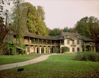 Marie-Antoinette Hameau-ja (1755-93), épült 1783-86-ban. alkotó: Richard Mique