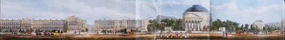 A Cambridge Terrace, a Colosseum és a Clergy Orphan School részlete az „A Panoramic View around the Regent