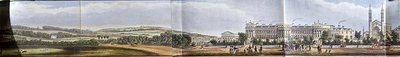 Hampstead és Gloucester Terrace, részlet a "Panorámás kilátás a Regent