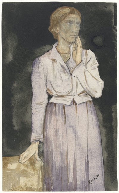 álló nő alkotó: Richard Nicolaüs Roland Holst