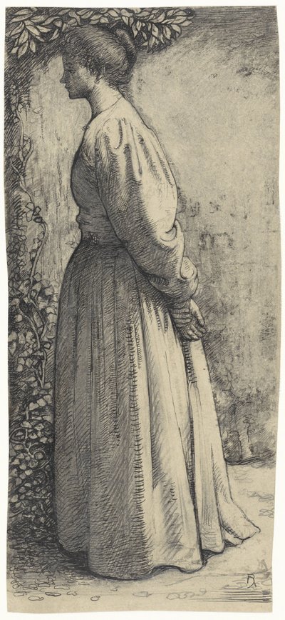 Álló nő, oldalról alkotó: Richard Nicolaüs Roland Holst