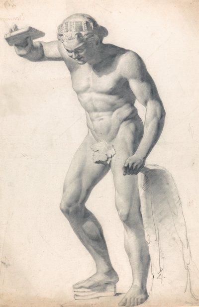 Egy faun csövekkel alkotó: Richard Parkes Bonington