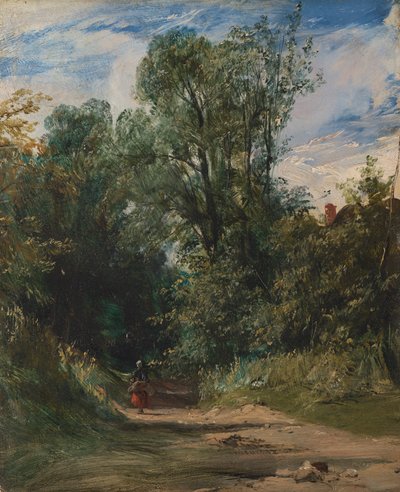 Egy erdős sáv alkotó: Richard Parkes Bonington
