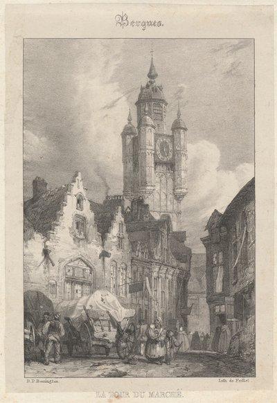 Bergues – A piactorony alkotó: Richard Parkes Bonington