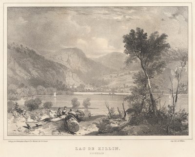 Killin-tó alkotó: Richard Parkes Bonington