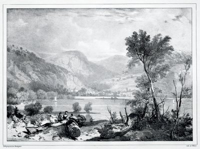 Lochkillin, 1826. alkotó: Richard Parkes Bonington