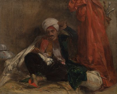 Ülő török alkotó: Richard Parkes Bonington