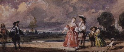A találkozó alkotó: Richard Parkes Bonington