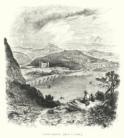Banff híd (metszet) alkotó: Richard Principal (after) Leitch
