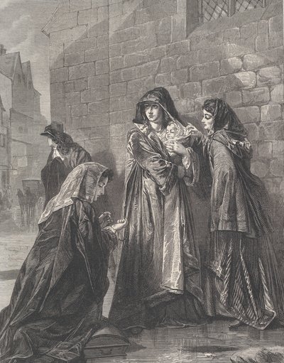 II. Jakab királynőjének repülése, az Illustrated London News-tól, 1872. augusztus 3. alkotó: Richard Principal Leitch