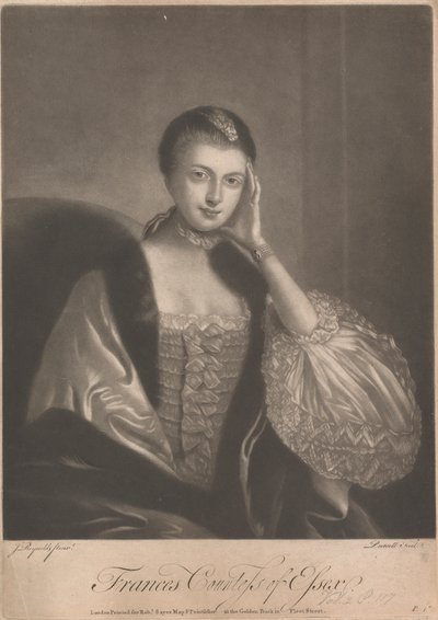 Frances Capell (született Hanbury-Williams), Essex grófnője alkotó: Richard Purcell