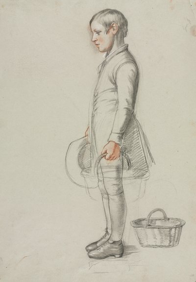 Tanulmány vidéki unokatestvéreknek, c. 1847-1848. alkotó: Richard Redgrave