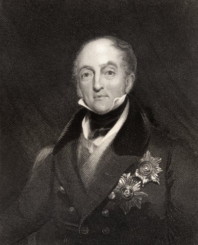 Sir Gore Ouseley, 1. Baronet, H. Cook metszete, a National Portrait Gallery IV. kötetéből, megjelent 1835 körül (litho) alkotó: Richard Rothwell